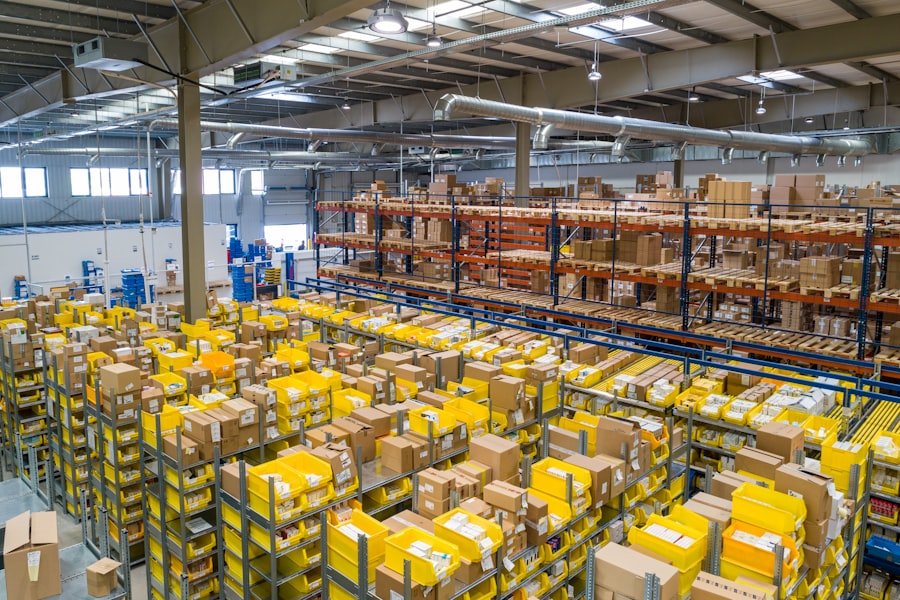 Warehouse and packaging