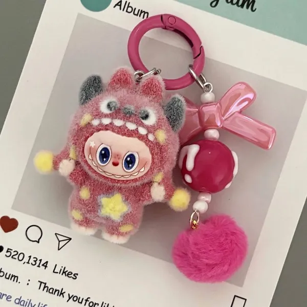 Plush Monster Bag Charm