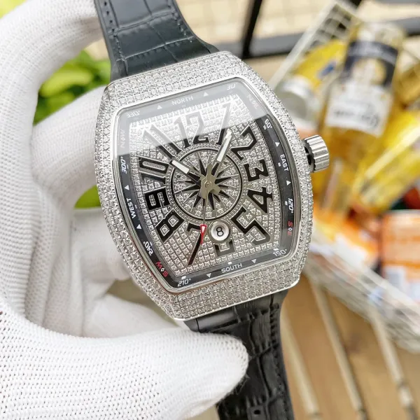 Diamond Set Automatic Watch