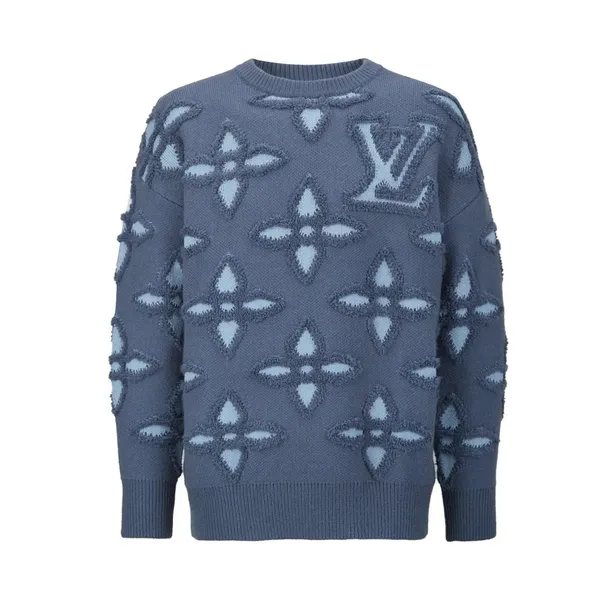 Louis Vuitton 25SS Embossed Knit Sweater