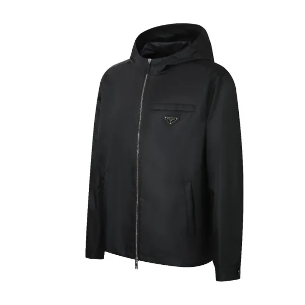 Prada Hooded Track Jacket