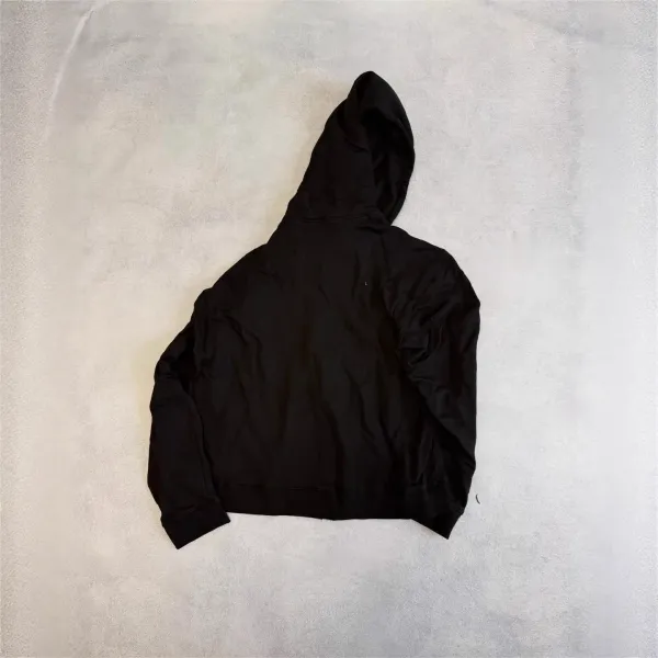 Skull Print Zip Hoodie
