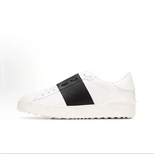 HLTN White Low-Top Sneakers