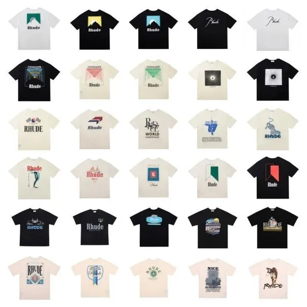 RHUDE Oversized Print T-Shirt