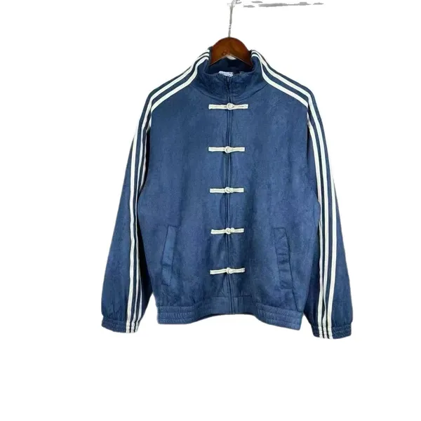 Retro Embroidered Track Jacket