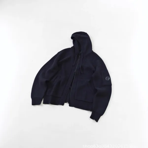 C.P. Company Hooded Knit Cardigan